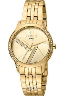 Montre à quartz de mode Ferre Milano pour femmes FM1L145M0061 de 32mm