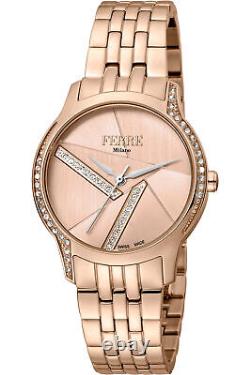 Montre à quartz de mode Ferre Milano pour femmes FM1L145M0081 de 32 mm