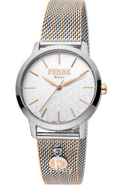 Montre à quartz de mode Ferre Milano pour femmes FM1L152M0111 de 32 mm