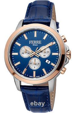 Montre à quartz de mode Ferre Milano pour hommes FM1G153L0041 de 44mm