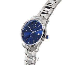 Montre automatique pour hommes Dugena Milano Bleu/Argent 4461090