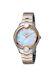 Montre-bracelet En Acier Bicolore Blanc Mop Pour Femmes Ferre Milano Fm1l082m0031