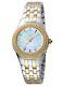 Montre-bracelet En Acier Inoxydable Bicolore Ip Ferre Milano Pour Femmes Fm1l089m0091