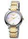 Montre-bracelet En Acier Inoxydable Bicolore Ip Pour Femme Ferre Milano Fm1l099m0081