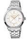 Montre-bracelet Pour Homme Ferre Milano Fm1g066m0061 Cadran Blanc En Acier Inoxydable Avec Date