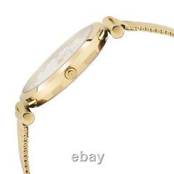 Montre fine de luxe pour femmes Giorgio Milano en or, bracelet en maille élégant, ajustable, 35mm
