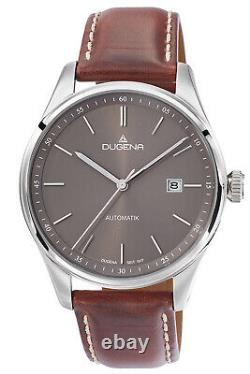 Montre pour homme Dugena Automatic Milano avec bracelet en cuir 4461012