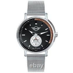 Montres Pour Homme Mini Cooper Bmw Steel Jersey Milano Swiss Made Black