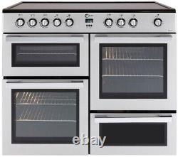Nouvelle cuisinière électrique à gaz New Graded Silver Flavel Milano 100 MLN10CRS -PVC 899£ RC1