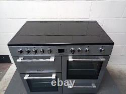 Nouvelle cuisinière électrique à gaz New Graded Silver Flavel Milano 100 MLN10CRS -PVC 899£ RC1