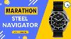 Première Mondiale Du Marathon Steel Navigator Wristwatch