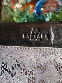 Sac à main en cuir vintage BARBARA MILANO