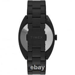Timex Montre Homme Milano XL Quartz Cadran Noir Bracelet En Acier Tw2u15500vq