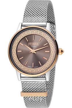 Womans Wristwatch Ferre' Milano Fm1l103m0721 Acier Couleur Argent Ijp